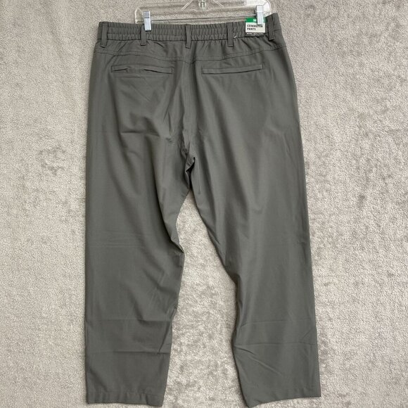 NEW Marc New York Men's 38x30 Commuter Pants Slim-Fit 4-Way Stretch Woven Gray - Picture 4 of 9